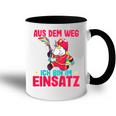 Children's Aus Dem Weg Bin Im Einsatz Fire Engine Unicorn Fire Brigade Tasse Zweifarbig