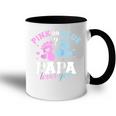 Gender Reveal Papaater Raglan Tasse Zweifarbig