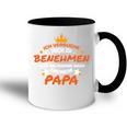 Kind Ich Komme Nach Meinem Papa Tasse Zweifarbig