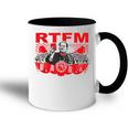 Mao Rtfm Meme Blue Tasse Zweifarbig