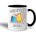 Mein Ersteratertag Als Papa -Atertag 2024 Best Daddy Tasse Zweifarbig