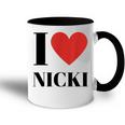 Name Geschenke Idee Lustig Nicki Tasse Zweifarbig