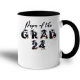 Papa Der Graduate Classon 2024 Raglan Tasse Zweifarbig