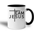 Team Jesus Cross Religion Jesus Believe Tasse Zweifarbig