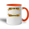 Aus Dem Weg Geringverdiener Tasse Zweifarbig