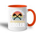 Axt Werfender Papaater Beil Werfer Liebhaber Lustiges Geschenk Tasse Zweifarbig