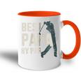 Best Papaon Par For Golfer Dad And Father Day Kapuzenjacke Tasse Zweifarbig