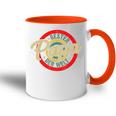 Bester Papa Der Welt Retro Father's Day Stepdad Tasse Zweifarbig