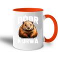 Bobr Kurwa Bober Bobr Tasse Zweifarbig