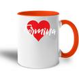 Con El Nombre I Love Fermina I Heart Named Accent Mug