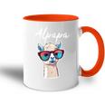 Dad Alpaka Fan Liebhaber Papaatertag Geschenk Alpapa Lama Tasse Zweifarbig