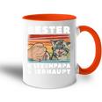 Dad Father's Day Bester Katzenpapa Tasse Zweifarbig