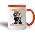 Damen Maine Coon Papa Katzenliebhaber Maine Coon Dad Mit-Ausschnitt Tasse Zweifarbig