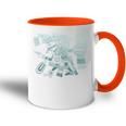 Déité Patronne Maya Tezcatlipoca Guerrier Indiens Aztèques Accent Mug
