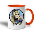 Dolly Parton Western Tasse Zweifarbig