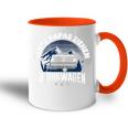 Echte Papas Ziehen Caravan Camper Camping Papa S Tasse Zweifarbig