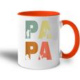 Fishing Angeln Lustiger Spruch Angel Papa Cool Tasse Zweifarbig