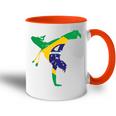 Flag Brazil Capoeira S Tasse Zweifarbig