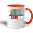 Freadom Freedom Pour Les Amateurs De Livres Accent Mug