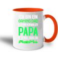 Gamer Gamer Papa Gaming Tasse Zweifarbig