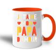 Herren Cadeau D'anniversaire Fête Des Pères Pour Son Papa D'amour Tasse Zweifarbig