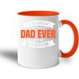 Herrenater Bester Papa Ever Ende Der Diskussion Papa Tasse Zweifarbig