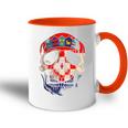 Hrvatska Croate Balkan Croatia Jersey Croatian Tasse Zweifarbig