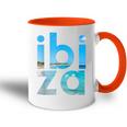 Ibiza Beach Tasse Zweifarbig