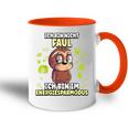 Ich Bin Nicht Faul Ich Bin Im Energiessparmode Tasse Zweifarbig