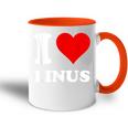 Ich Liebe Linus Tasse Zweifarbig