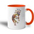Indien Kokopelli Avec Ornements Accent Mug