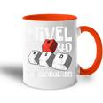Jugador Nivel 40 Desbloqueado Cumpleaños Gaming Accent Mug