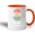 Kurdistan Kurdish Flag Freedom Kurdish Tasse Zweifarbig