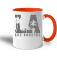 Los Angeles La California Usa America Souvenir Tasse Zweifarbig