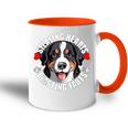 Lustiger Appenzeller Sennenhund Herzen Stehlen Sprengfurze Tasse Zweifarbig