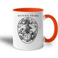 Materia Prima Medieval Alchemy Rosecrucianism Occult Tasse Zweifarbig