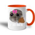 Muss Kacki Sad Hamster Meme Aus Dem Weg Muss Kacken Kaka Tasse Zweifarbig