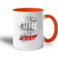 Ohne Kaffee Läuft Hier Gar Nichts Sayings Tasse Zweifarbig