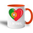 Portugal Flag Jersey Portuguese Tasse Zweifarbig