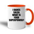 Salsa Salsa Dancer Salseras Salseros And Dance Lovers Dance Blue Tasse Zweifarbig