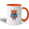 Scotland Highland Cow Mit Schottischem Gedichton Robert Burns Tasse Zweifarbig