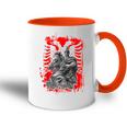 Skanderbeg National Hero Albania Kosovo For Proud Albanians Tasse Zweifarbig