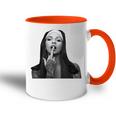 Tatuajes De Monja Satánica Accent Mug
