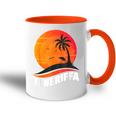 Tenerife Sunset Tasse Zweifarbig