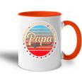 Vaterintage Geschenk Der Mann Der Mythos Die Legende Papa Tasse Zweifarbig