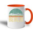 Vintage 80S Retro Berlin Souvenir Skyline Berlin Tasse Zweifarbig