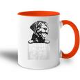 Vintage Spinone Italiano Papa Spinone Italiano Hund Tasse Zweifarbig