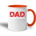 Weltbester Papaater Stolzer Daddy Mann Dad Familie Legende Tasse Zweifarbig