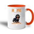 Zuhause Gordon Setter Tasse Zweifarbig