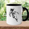 Astronauta Gráfico Espacio Motivo Astronauta Accent Mug